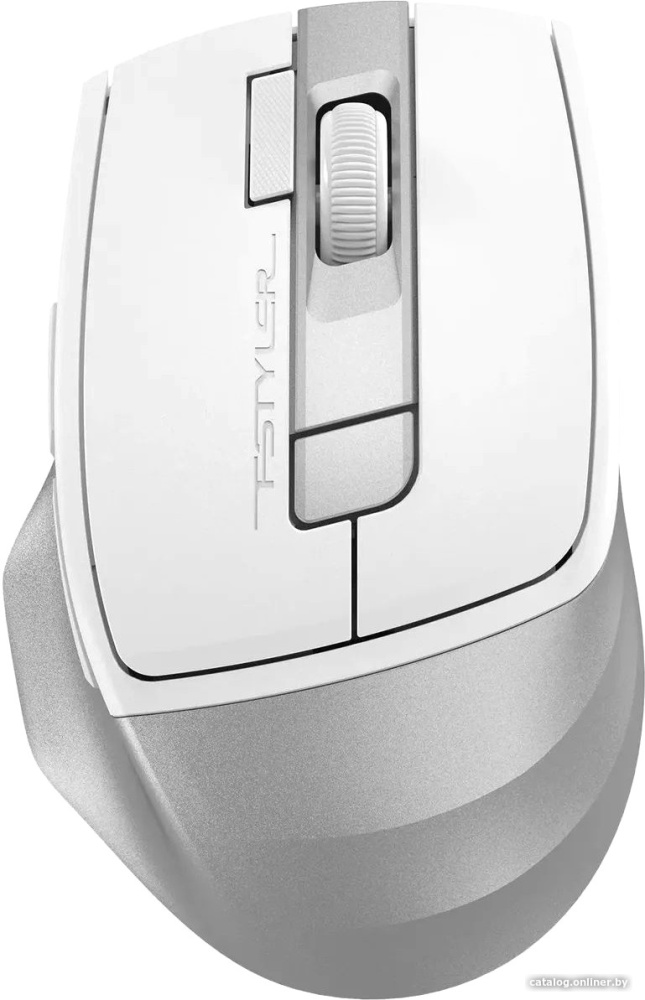 Мышь A4Tech Fstyler FG45CS Air (белый/серебристый)