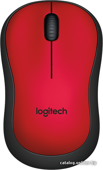 Мышь Logitech M220 Silent (красный) [910-004880]