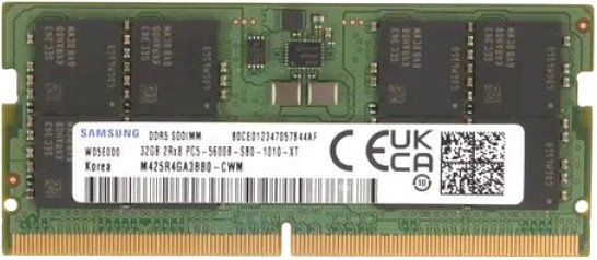 Samsung 32ГБ DDR5 SODIMM 5600 МГц M425R4GA3BB0-CWM