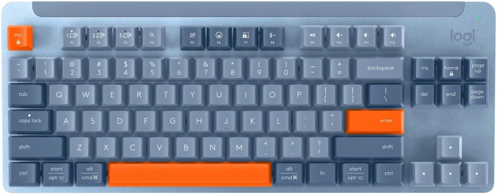 Клавиатура Logitech K855 920-011073 (синий, с гравировкой)