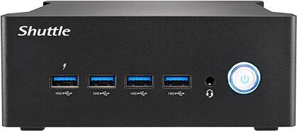 Платформа для мини-ПК Shuttle NT10H 77R-NT10H-001-SHU04-MDG