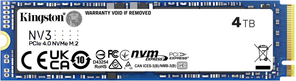 SSD Kingston NV3 4TB SNV3S/4000G