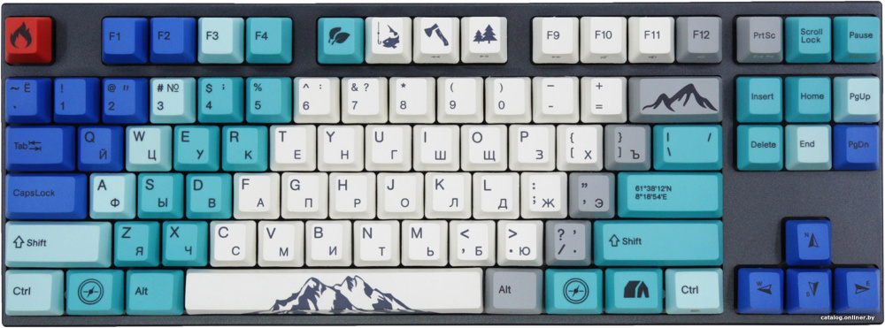 Клавиатура Varmilo VA87 Summit R1 (Cherry MX RGB Brown)