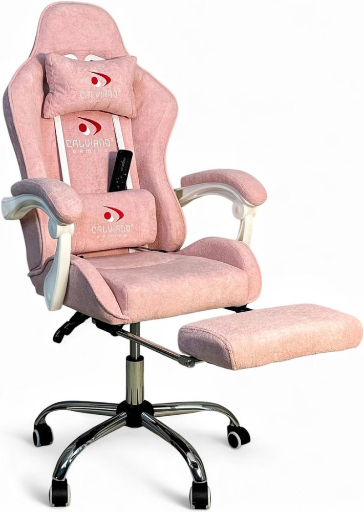 Игровое (геймерское) кресло Calviano Avanti Ultimato (pink fabric)