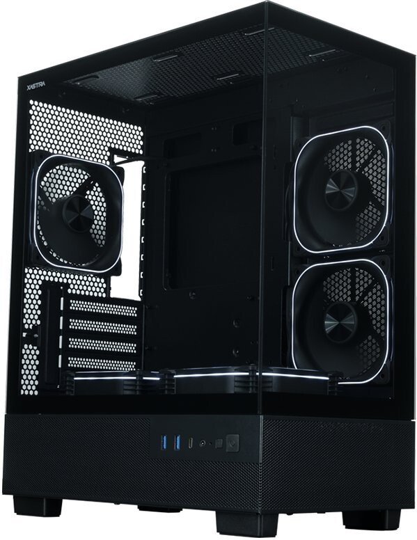 Корпус XASTRA Q400M 5ARGB-FG-C6-UC (черный)