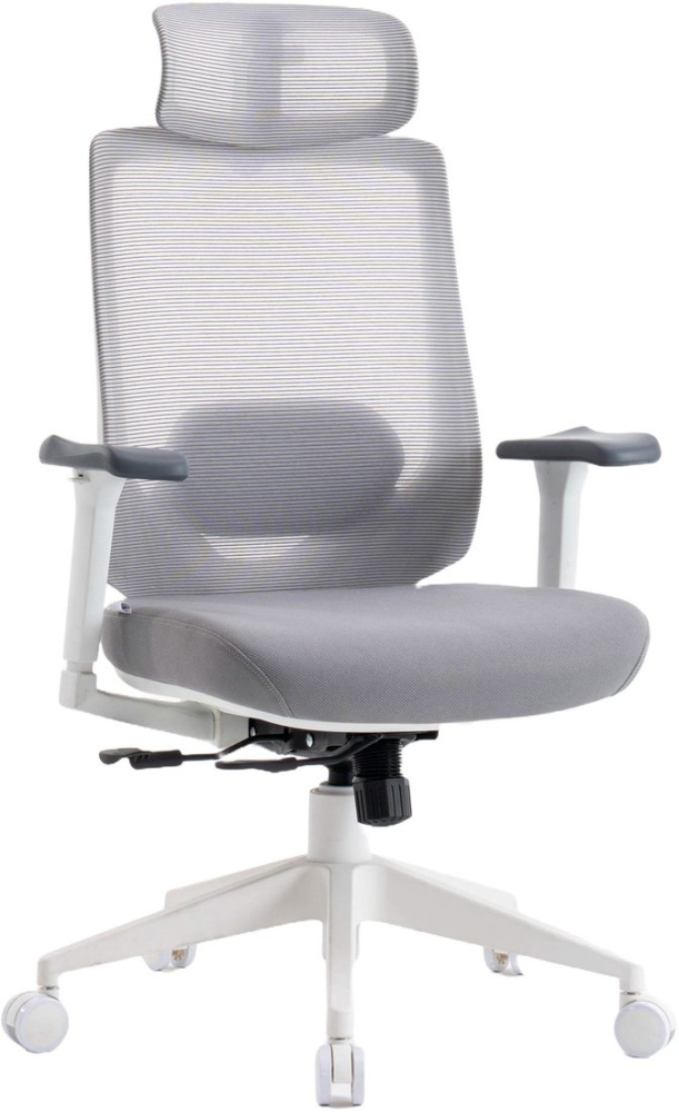 Офисное кресло Evolution HybridFlex White (серый)