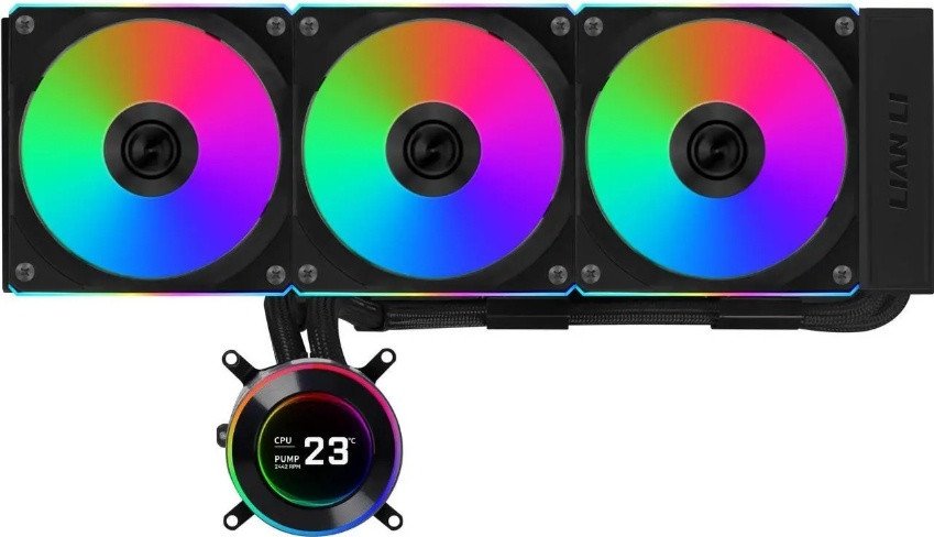 Система жидкостного охлаждения для процессора Lian Li Hydroshift II LCD-C 360CL GHS2LCD36RB G89.GHS2