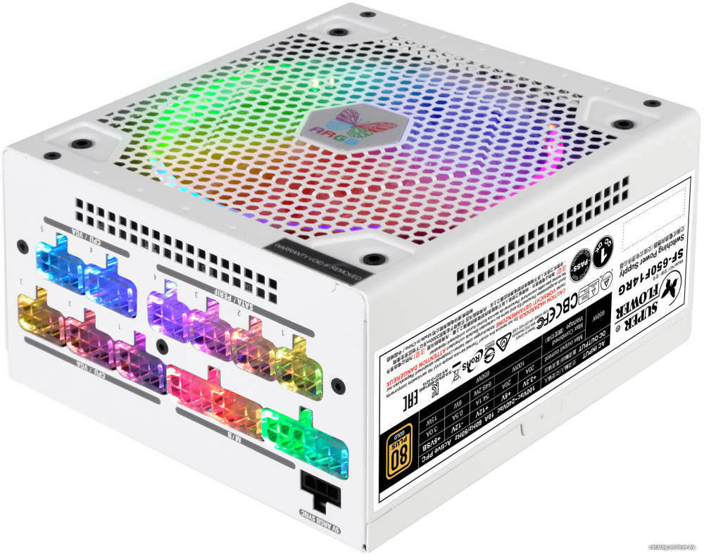 Блок питания Super Flower Leadex III Gold ARGB 650W SF-650F14RG WH