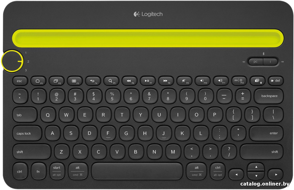 Клавиатура Logitech Bluetooth Multi-Device Keyboard K480 Black (920-006368)