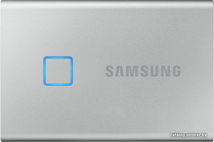 Внешний накопитель Samsung T7 Touch 500GB (серебристый)