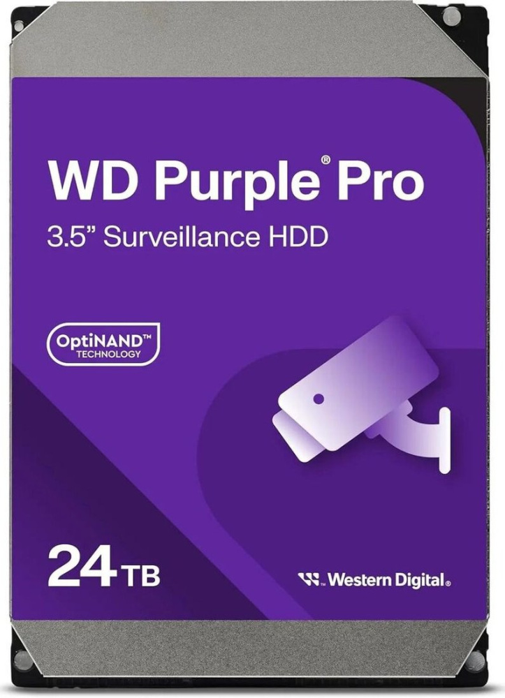 Жесткий диск WD Purple Pro 24TB WD241PURP