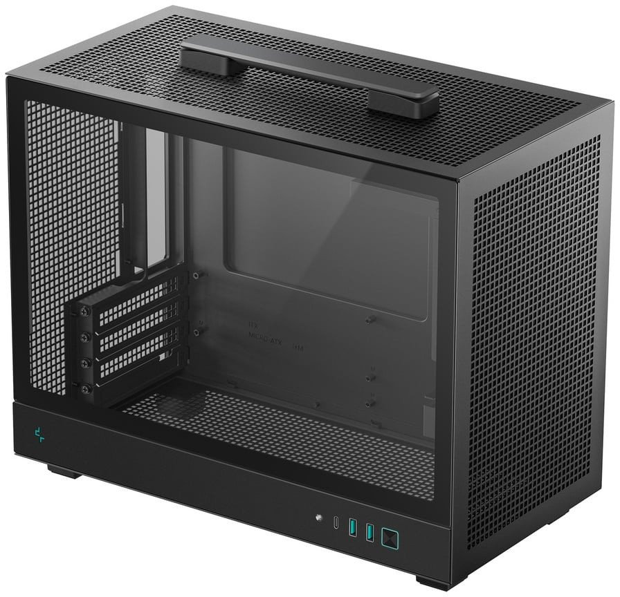 Корпус DeepCool CH160 Plus R-CH160-BKNGM0-G