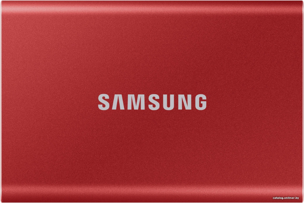 Внешний накопитель Samsung T7 500GB (красный)