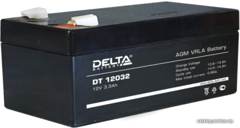 Аккумулятор для ИБП Delta DT 12032 (12В/3.3 А·ч)