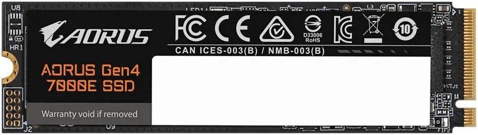 SSD Gigabyte Aorus Gen4 7000E 2TB AG470E2TB