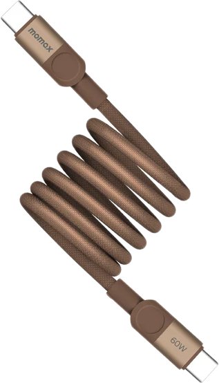 Кабель Momax DC60L2 USB 3.2 Gen2 Type-C - USB 3.2 Gen1 Type-C (1 м, коричневый)