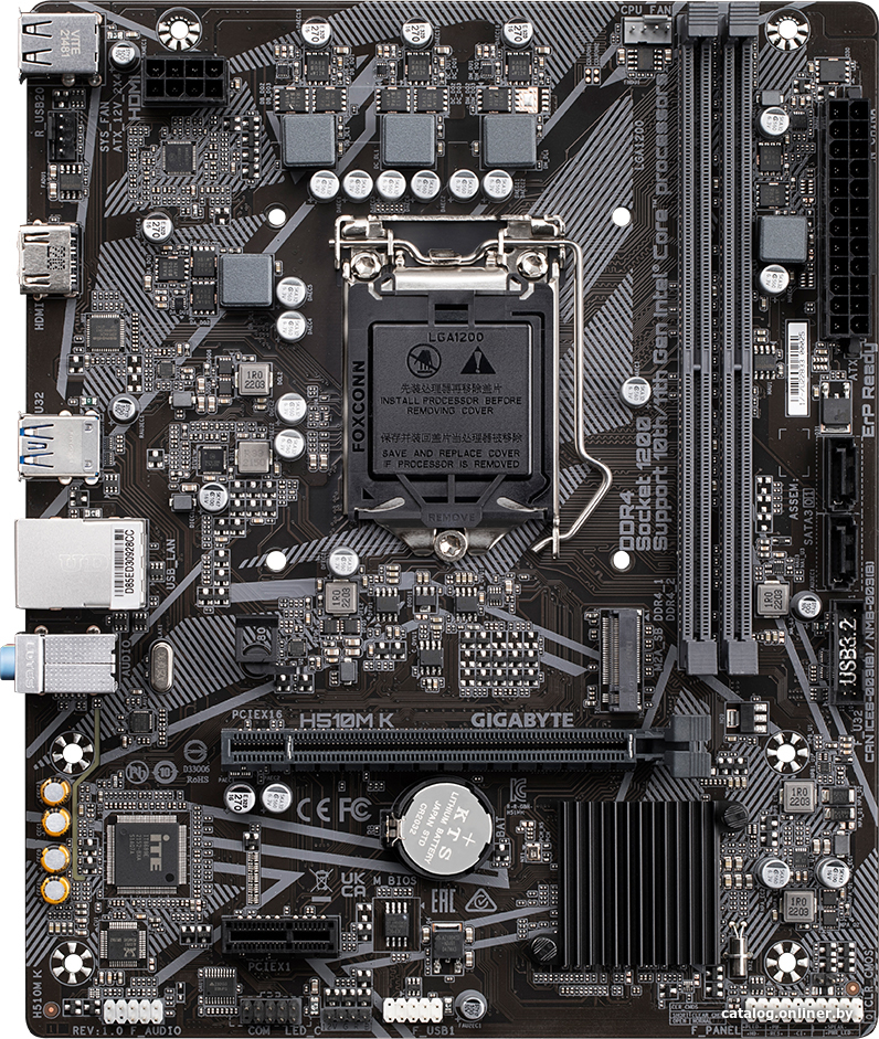 Материнская плата Gigabyte H510M K (rev. 1.0)