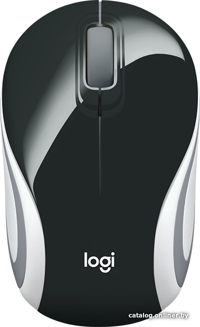 Мышь Logitech M187 (черный/серый)