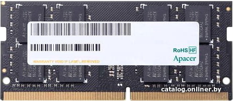 Оперативная память Apacer 4GB DDR4 SODIMM PC4-21300 AS04GGB26CQTBGH