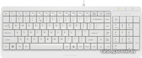 Клавиатура A4Tech Fstyler FK15 (белый)