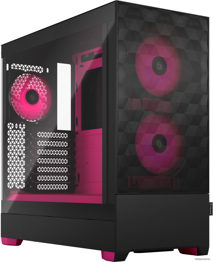 Корпус Fractal Design Pop Air RGB Magenta Core TG Clear Tint FD-C-POR1A-03