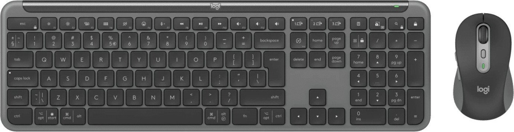 Офисный набор Logitech Signature Slim Combo MK950 920-012500 (графит, с гравировкой)