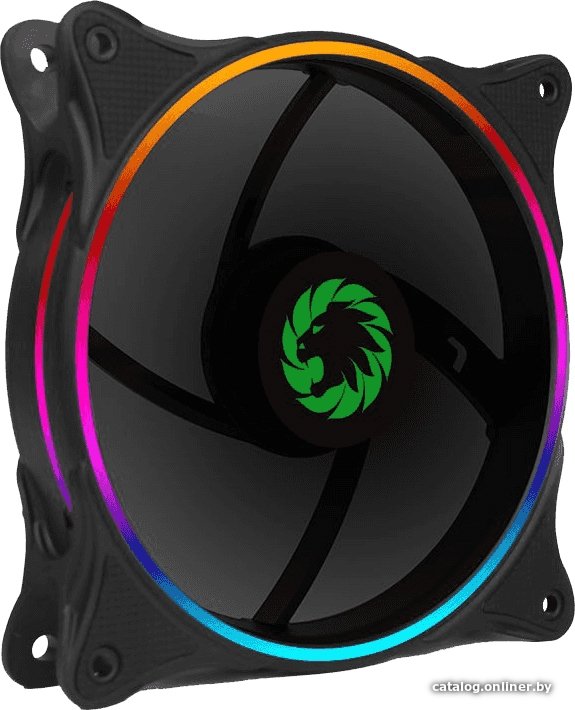 Вентилятор для корпуса GameMax FN-12RAINBOW-N