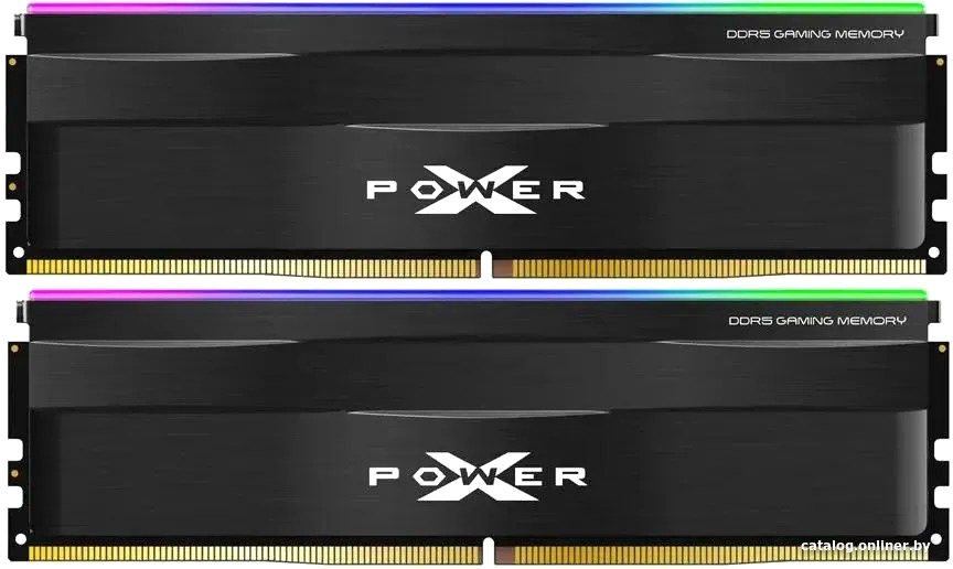 Оперативная память Silicon-Power XPower Zenith RGB 2x32ГБ DDR5 5600 МГц SP064GXLWU560FDF