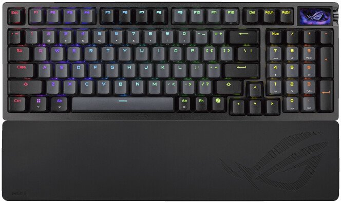 Клавиатура ASUS ROG Azoth 96 HE (ASUS ROG HFX V2 Magnetic, черный)