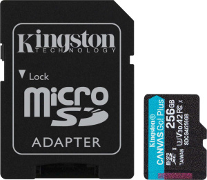 Canvas Go! microSDXC 256GB SDCG4/256GB (с адаптером)