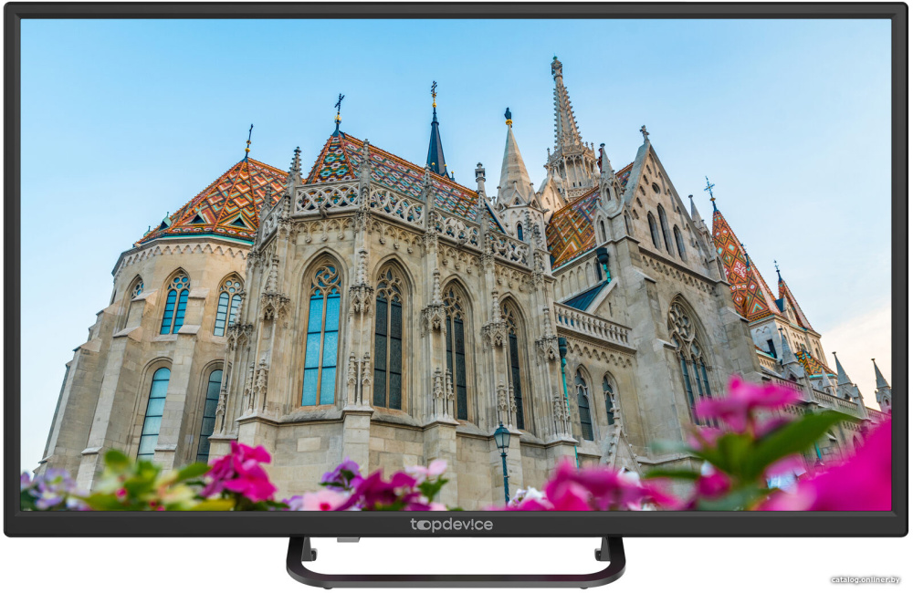 Телевизор Topdevice 32" SMART BS02 (черный)