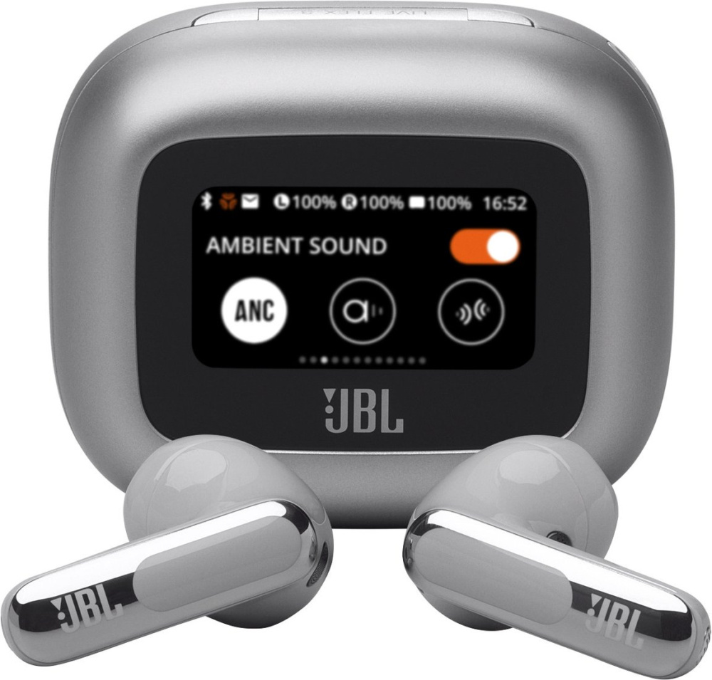 Наушники JBL Live Flex 3 (серебристый)