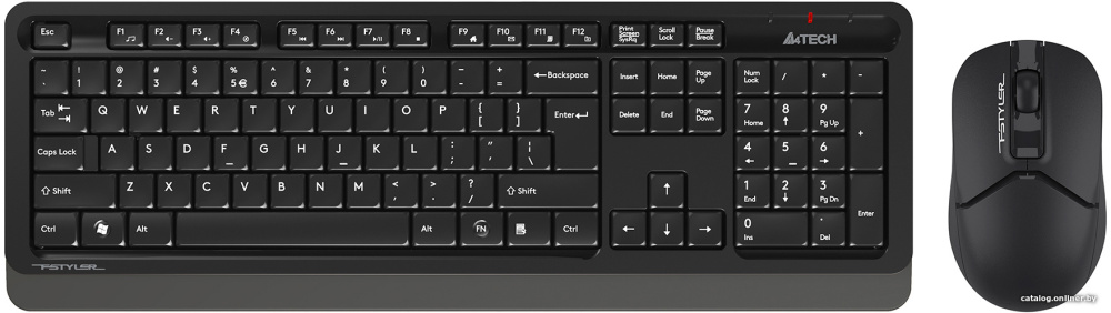 Клавиатура + мышь A4Tech Fstyler FG1012 (черный)