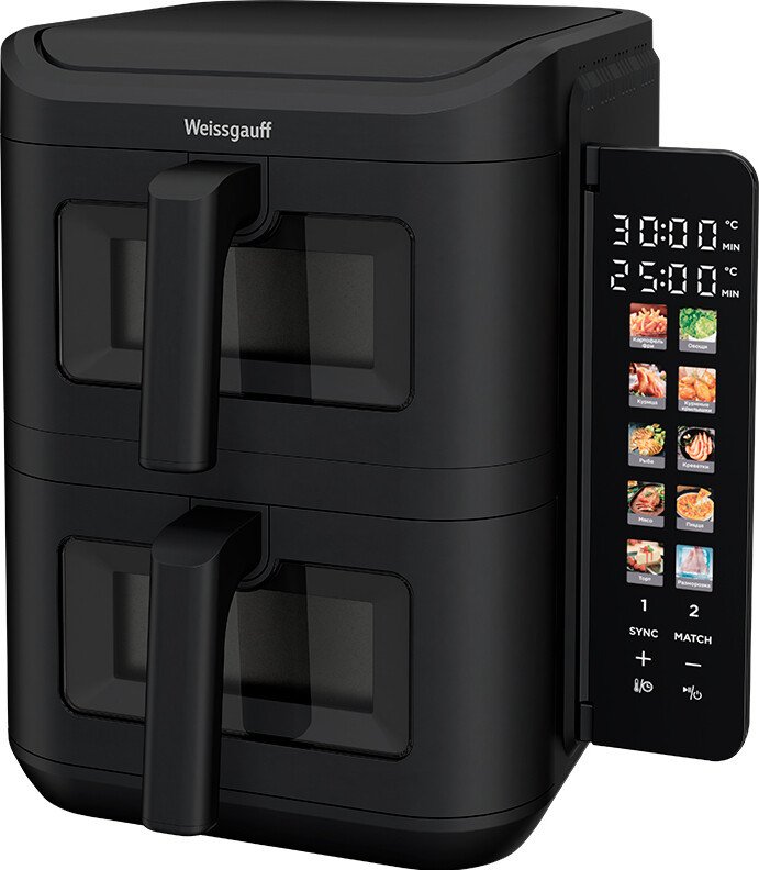 Аэрогриль (аэрофритюрница) Weissgauff WAF 711 DD DoubleFlexFry