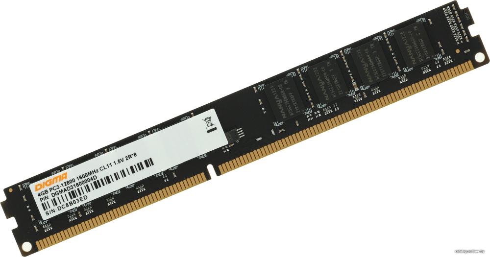 Digma 4ГБ DDR3 1600МГц DGMAD31600004D