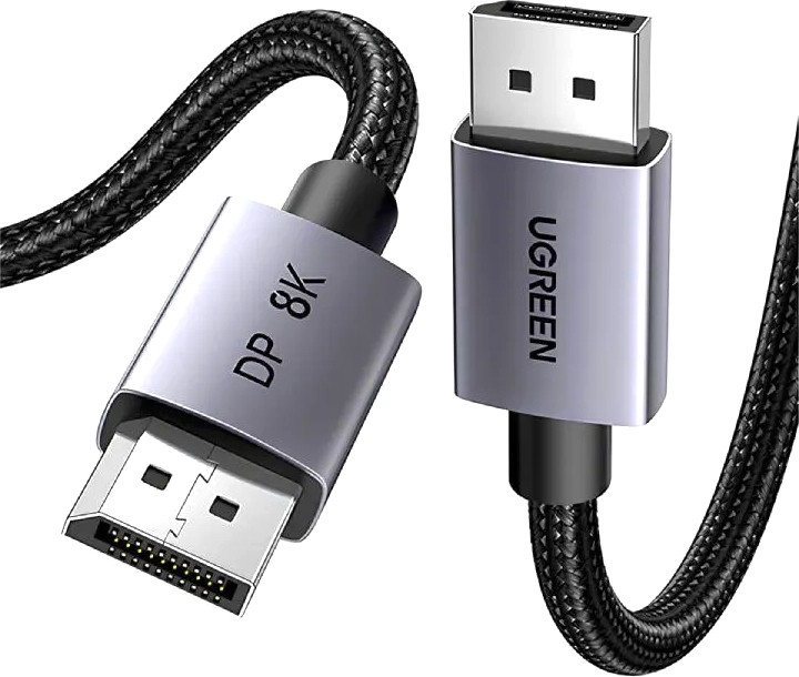 Кабель Ugreen DP120 25906 DisplayPort - DisplayPort (3 м, черный)