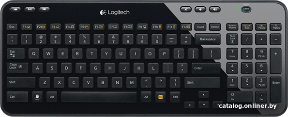 Клавиатура Logitech K360 (черный)
