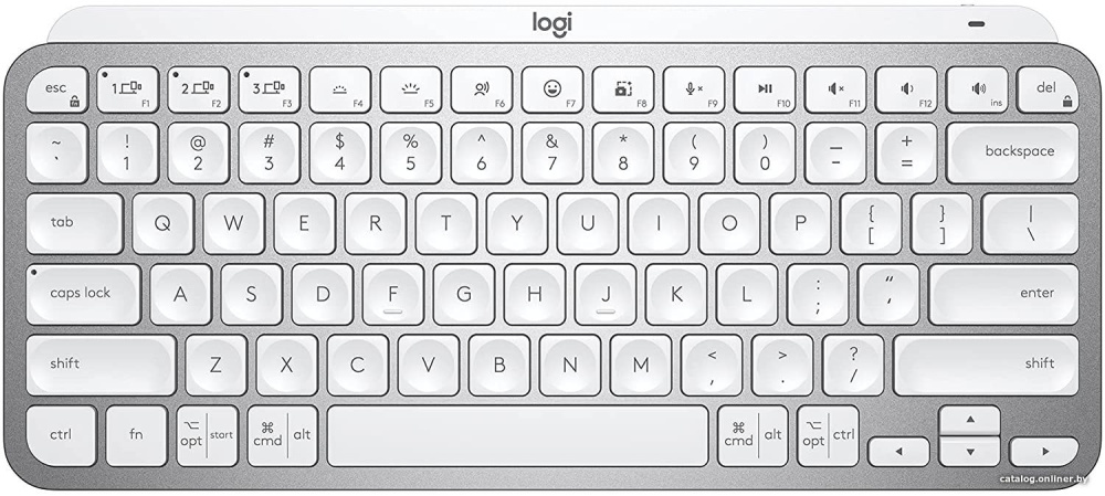 Клавиатура Logitech MX Keys Mini (серый, нет кириллицы)