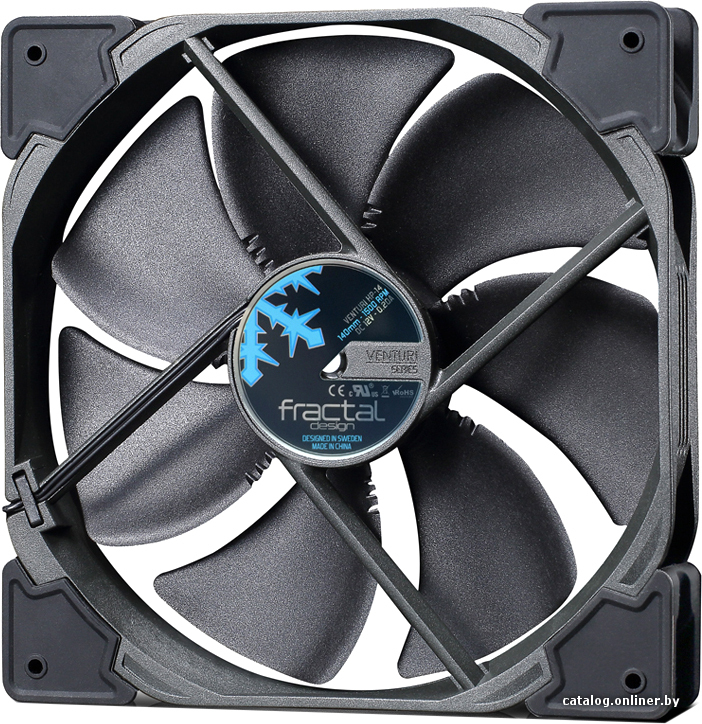 Кулер для корпуса Fractal Design Venturi HP-14 PWM [FD-FAN-VENT-HP14-PWM-BK]