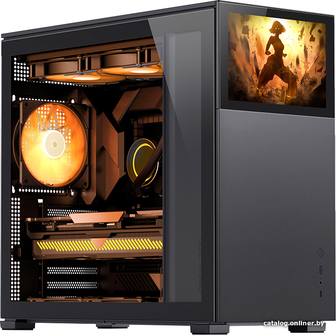Корпус Jonsbo D41 STD Screen (черный)