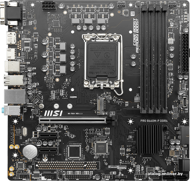 Материнская плата MSI PRO B660M-P DDR4