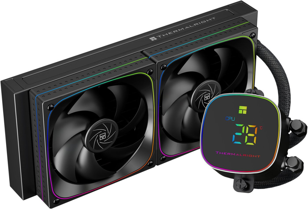 Система жидкостного охлаждения для процессора Thermalright Frozen Horizon 240 Digital ARGB (черный)