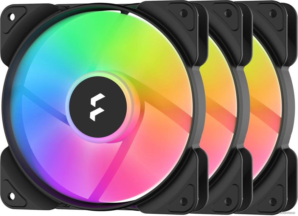 Вентилятор для корпуса Fractal Design Aspect 12 RGB (черный, 3 шт) FD-F-AS1-1206