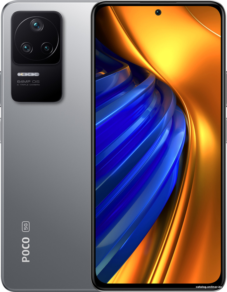 Смартфон POCO F4 8GB/256GB международная версия (серебристый)