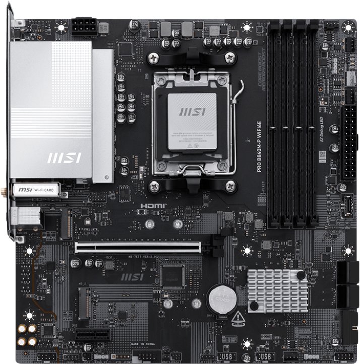 Материнская плата MSI Pro B840M-P WiFi6E
