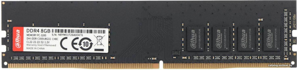 Dahua 8ГБ DDR4 3200 МГц DHI-DDR-C300U8G32
