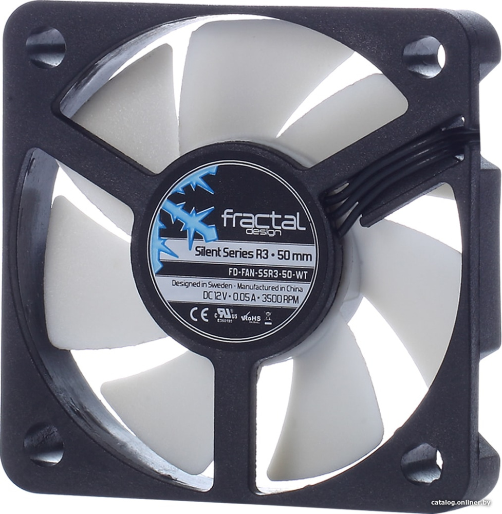Вентилятор для корпуса Fractal Design Silent R3 50мм FD-FAN-SSR3-50-WT