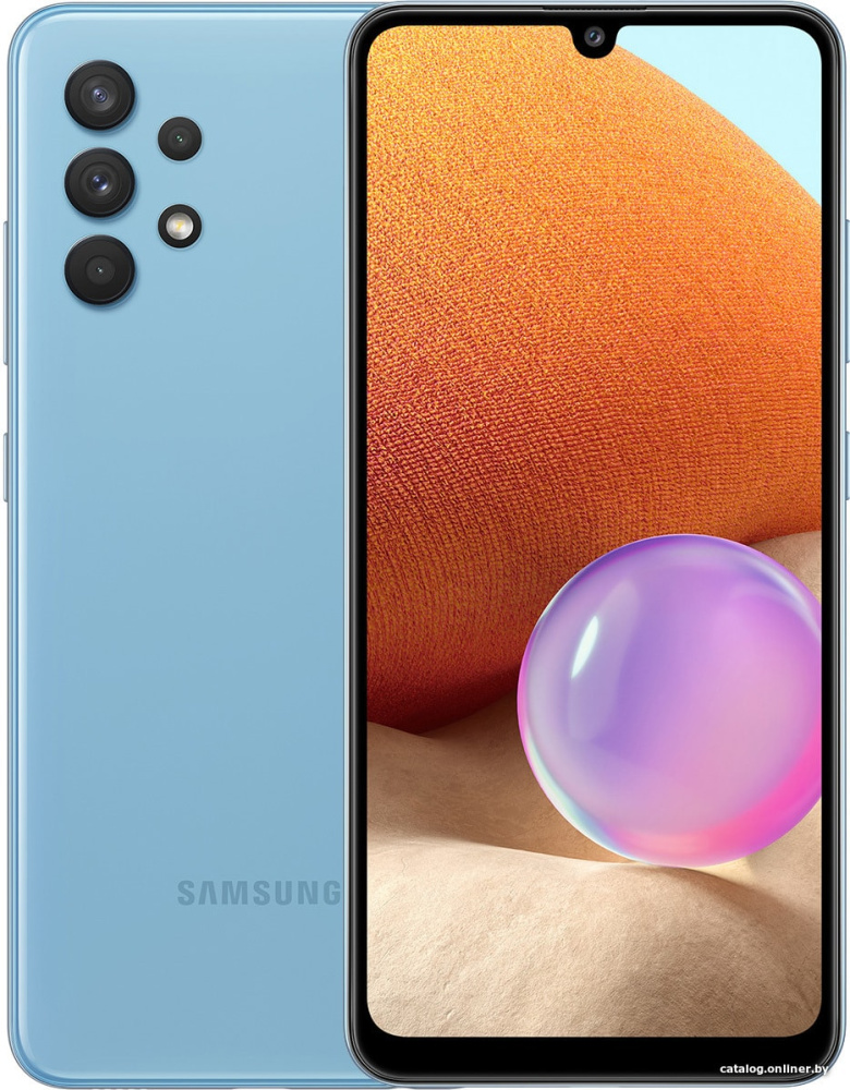 Смартфон Samsung Galaxy A32 SM-A325F/DS 4GB/128GB (голубой)
