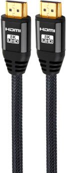 Кабель KS-IS KS-486-1 HDMI - HDMI (1 м, черный)