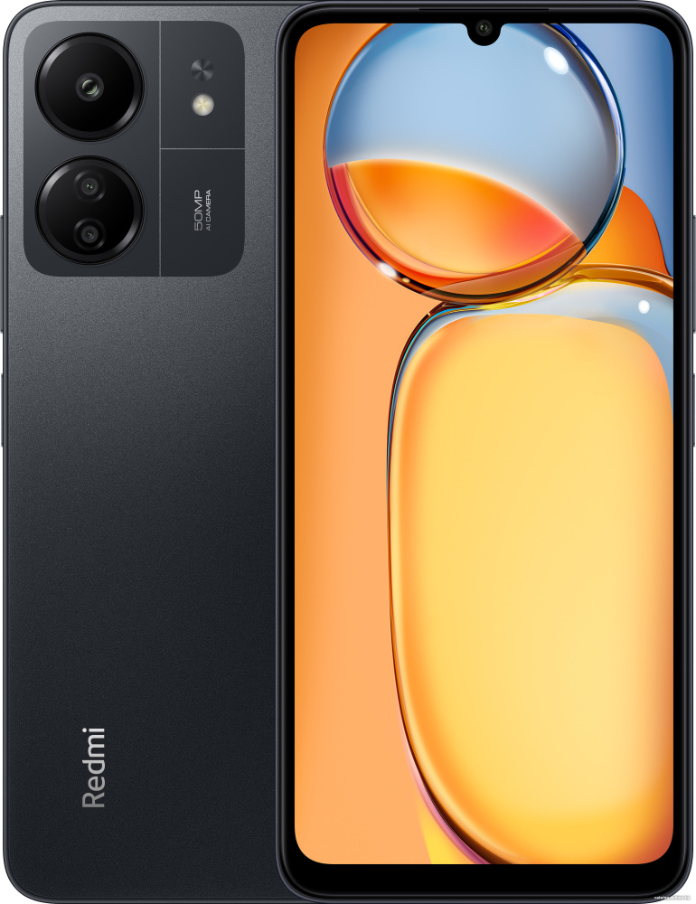 Смартфон Xiaomi Redmi 13C 6GB/128GB с NFC международная версия (полуночный черный)